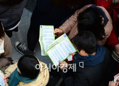 [포토]머리를 맞대고 