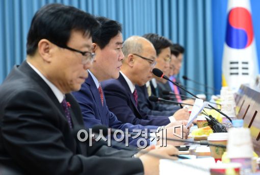 [포토]모두발언하는 최경환 경제부총리 