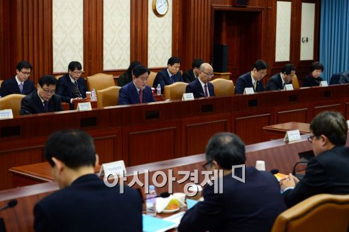 [포토]최경환 경제부총리, 경제관계장관회의 주재 