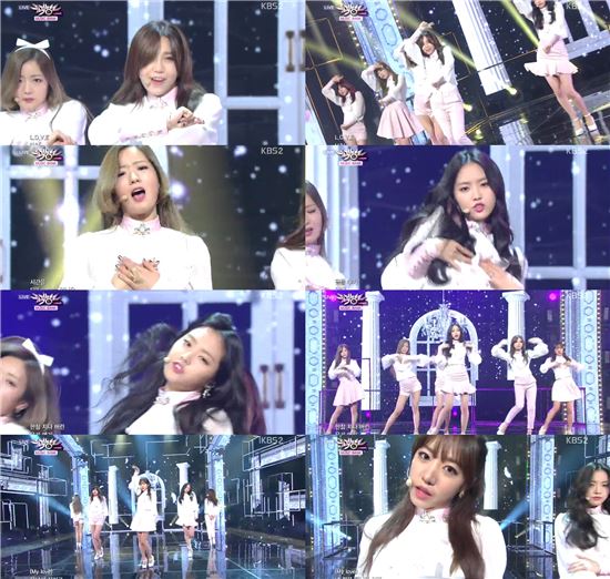 '뮤직뱅크' 에이핑크 1위, "팬들 사랑해" 감격 소감