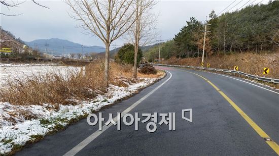 장흥군, 용산-관산-대덕 국도 시설개량공사 예산 확보