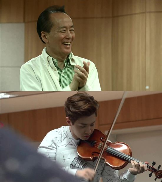 tvN '언제나 칸타레' 금난새와 헨리 [제공=CJ E&M]