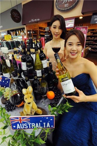 홈플러스, 호주 하디 와인 출시
