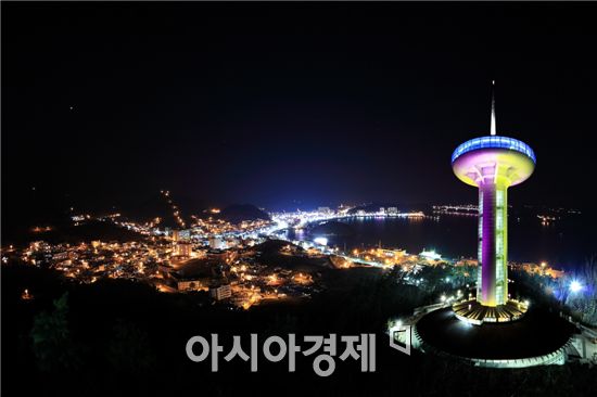 완도타워 2015해맞이 입장객 19일 까지 공개모집