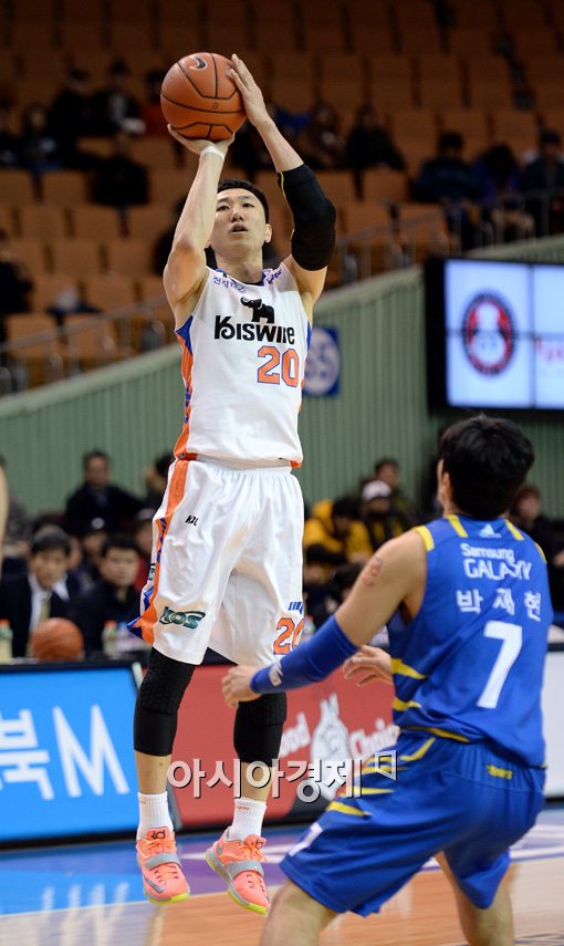 [포토]정영삼, '정확한 3점슛 간다'