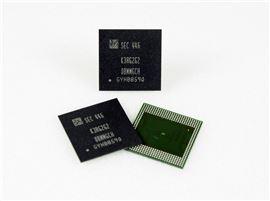 삼성전자가 세계 최초로 양산에 나선 '20나노 8기가비트(Gb) LPDDR4' 기반 4GB 모바일 D램 / 