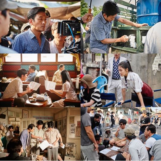 하정우 감독 '허삼관' 현장 스틸 공개, 하지원 "꿈 꾼 것 같은 힐링 촬영 현장"