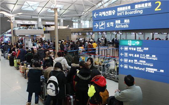 인천공항 환승객 늘어날까…3月 첫주간 21.8% 증가
