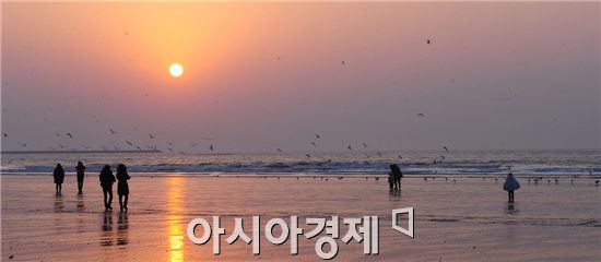 고창 구시포, 해넘이 행사 개최