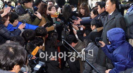 '땅콩회항' 사건으로 검찰에 출석한 조현아 전 부사장. 사진=아시아경제 DB
