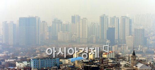 [포토]'안개 속 서울 도심'