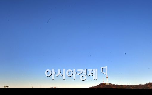 [포토]파란 하늘 아래 남산,'오늘은 소한(小寒)'