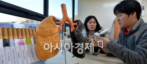 [포토]금연 상담 받는 시민들