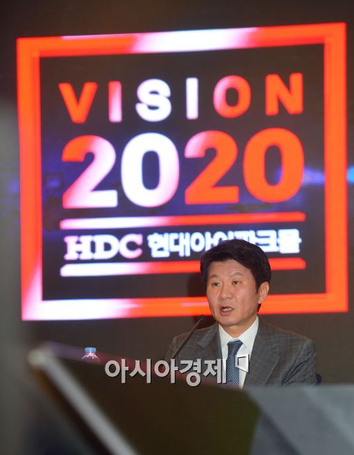 [포토]비전 2020 선포하는 정몽규 회장 