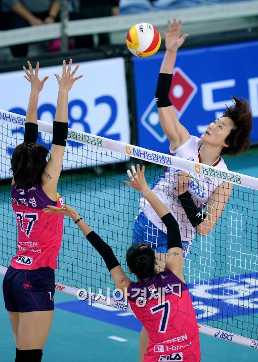 [포토]장소연, '거침없이 스파이크'