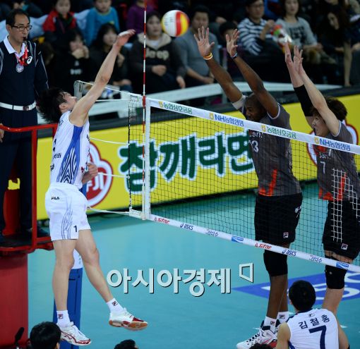 [포토]신영수, '막을테면 막아봐'