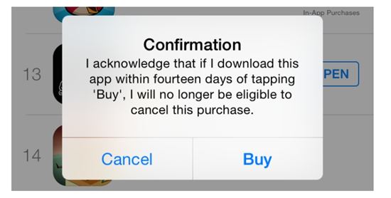 애플의 14일 환불정책 결함…환불받고도 앱 무료 소유 가능