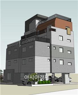 서교동에 처음으로 공급되는 토지임대부 공동체주택 설계안(자료제공 : 소행주)