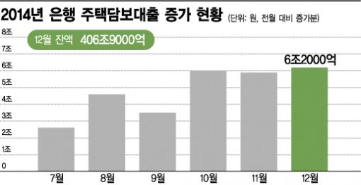 원금·금리·집값 '3중 리스크' 안은 대출, 심상찮은 급증