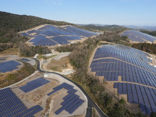 한화그룹, 日 오이타현에 24MW 태양광 발전소 준공