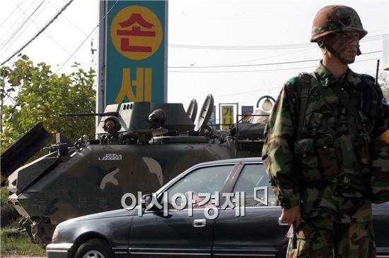 육군 일병 총기들고 탈영(1보)