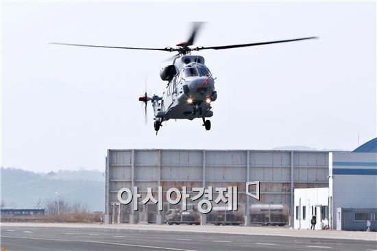KAI, 해병대용 상륙기동헬기 초도비행 성공
