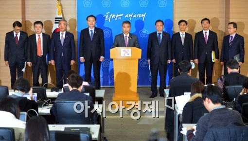 [포토]행정자치부, 2015년도 업무보고 합동 사전브리핑 