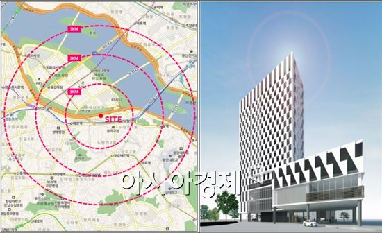 노량진수산시장 옆에 20층 관광호텔 건립