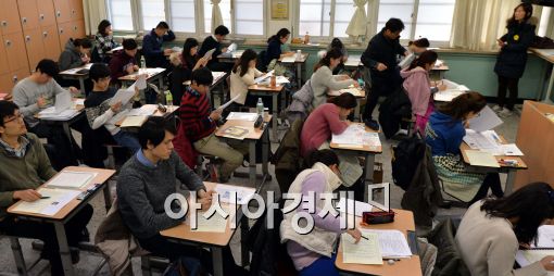 [포토]6년제 전환 후 첫 약사 국가시험, '긴장되네'