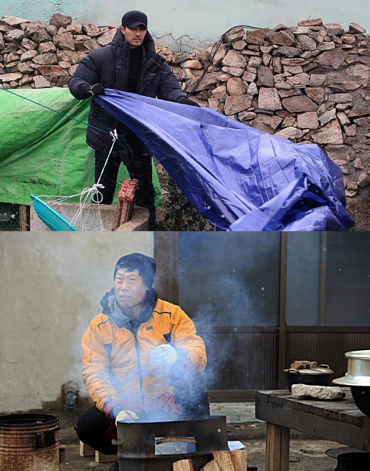 '삼시세끼' 차승원·유해진, '체념한 표정'… '시골 사람 다 됐네'