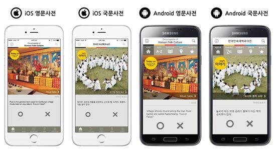 '한국민속대백과사전' 스마트폰서 간편 검색