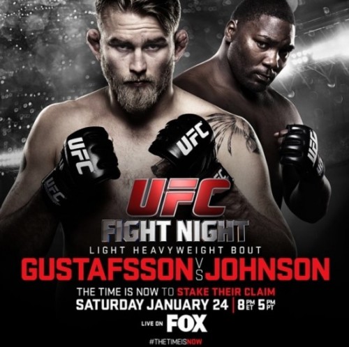 UFC 존슨, 구스타프손 완벽 제압하며 한방에 무너뜨려 '1회 TK승'