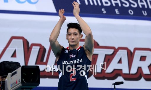 [포토]문성민, '서브 킹은 바로 나'