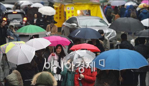 [포토]비 내리는 도심