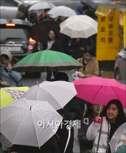 [포토]비 내리는 도심