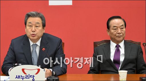 [포토]발언하는 김무성 대표
