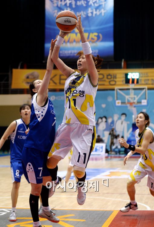 [포토]조은주, '막아도 소용없어'