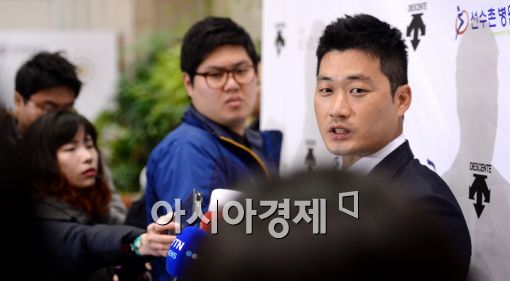[포토]오승환, '스프링캠프 합류합니다'
