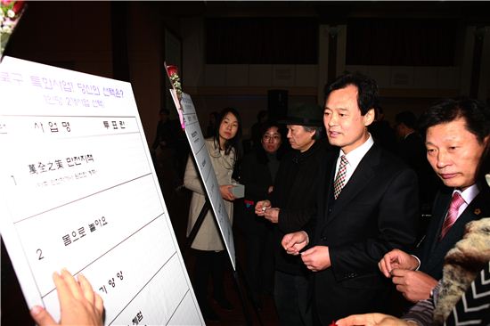 강북구 혁신교육지구추진단 발대식 특화교육 사업 투표 