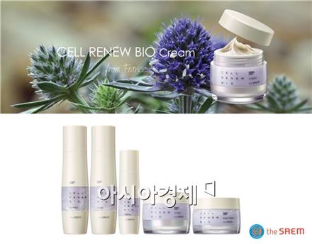더샘, 셀 리뉴 바이오 스킨케어 출시