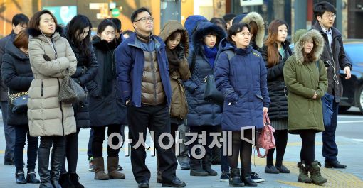 [포토]한파 속 출근길