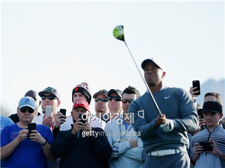 타이거 우즈. 스코츠데일(美 애리조나주)=Getty images/멀티비츠 
