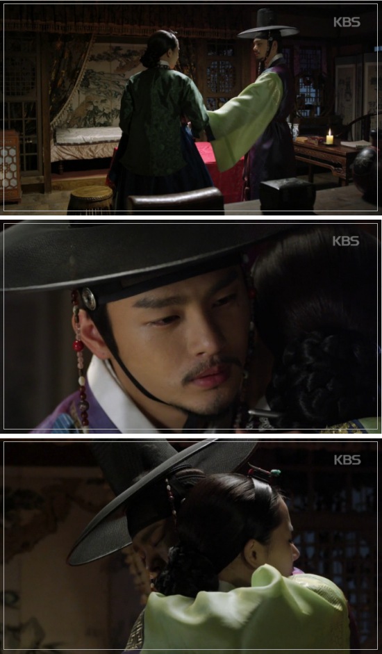 '왕의 얼굴' 서인국 조윤희, 마지막 포옹 나눠… "먼 훗날 그 때 만나자"