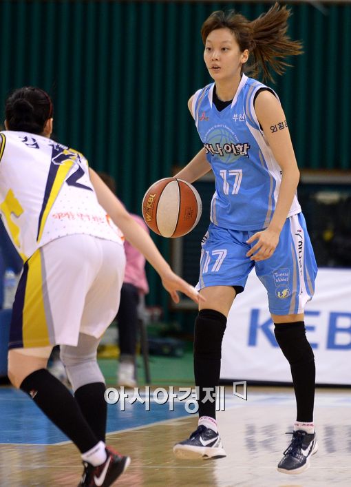 [포토]신지현, '공격 앞으로'