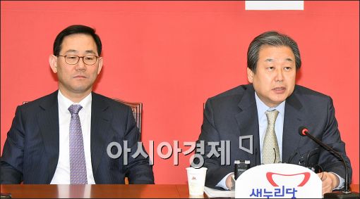 [포토]발언하는 김무성 대표