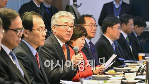 [포토]발언하는 김종덕 장관