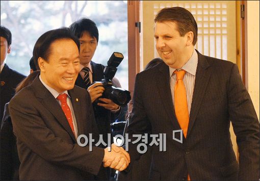 [포토]국회 찾은 마크 리퍼트 주한 미국대사