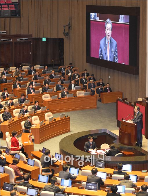 [포토]교섭단체대표 연설하는 김무성 대표