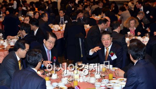 [포토]정승 식약처장, 제약업계 CEO 간담회 
