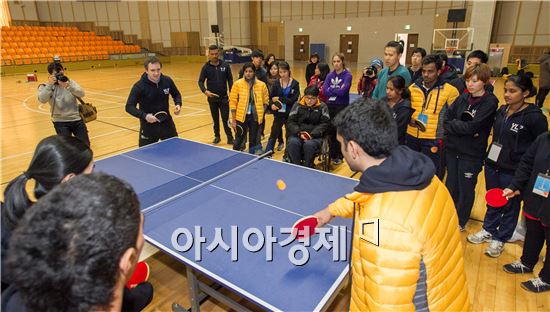 ‘탁구’ 로 하나된 세계 젊은이들